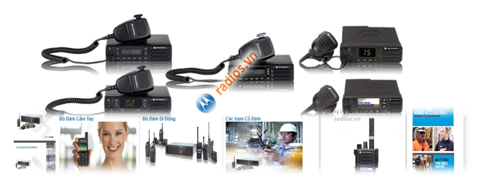 Phân phối các dòng máy bộ đàm lưu động kỹ thuật số hãng Motorola mới nhất 2025